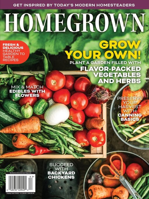 Cover image for Homegrown: Grow Your Own!